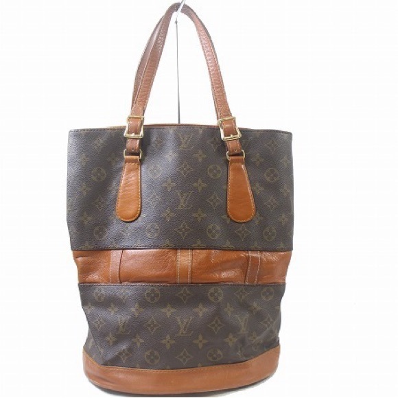 Authentic Louis Vuitton bucket GM monogram - Picture 1 of 3
